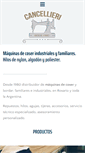 Mobile Screenshot of cancellierimaquinas.com